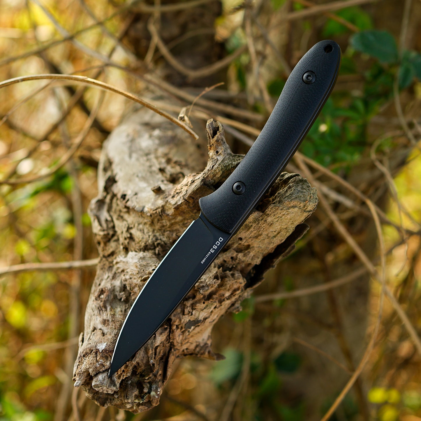 FORESAIL Small Fixed Blade Knife,3.27 inch DC53 Steel Blade and G10 Handle,with Kydex Sheath,Fixed EDC Tactical Knife for Men Women,Outdoor Hiking Camping Knives