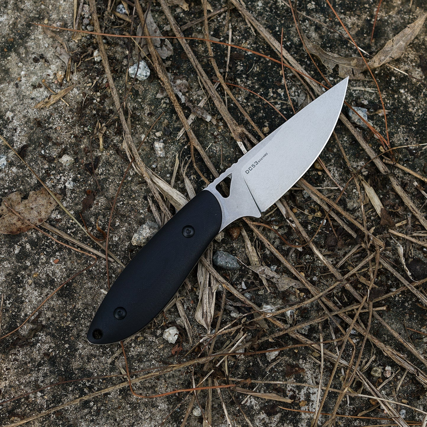 Fixed Blade Knife with Kydex Sheath.3.35in DC53 Blade EDC Camping Fixed Blade Knife with G10 Handle, Small Bushcraft Survival Knives, Outdoor Hunting Knives for Men Women
