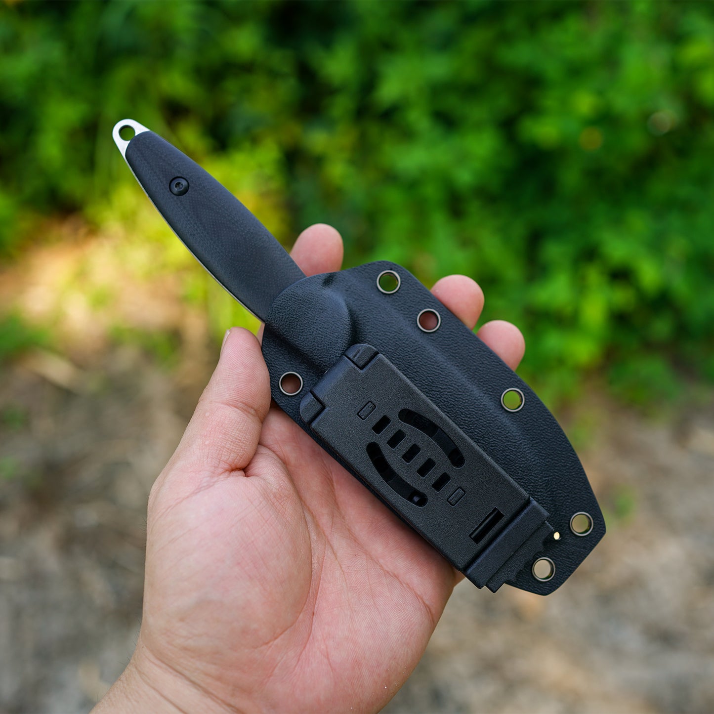 FORESAIL Fixed Blade Knife,DC53 Steel Blade and G10 Handle,with Kydex Sheath,Fixed Blade EDC Tactical Knife for Men Women, Outdoor Hunting Hiking Survival Camping Knives.