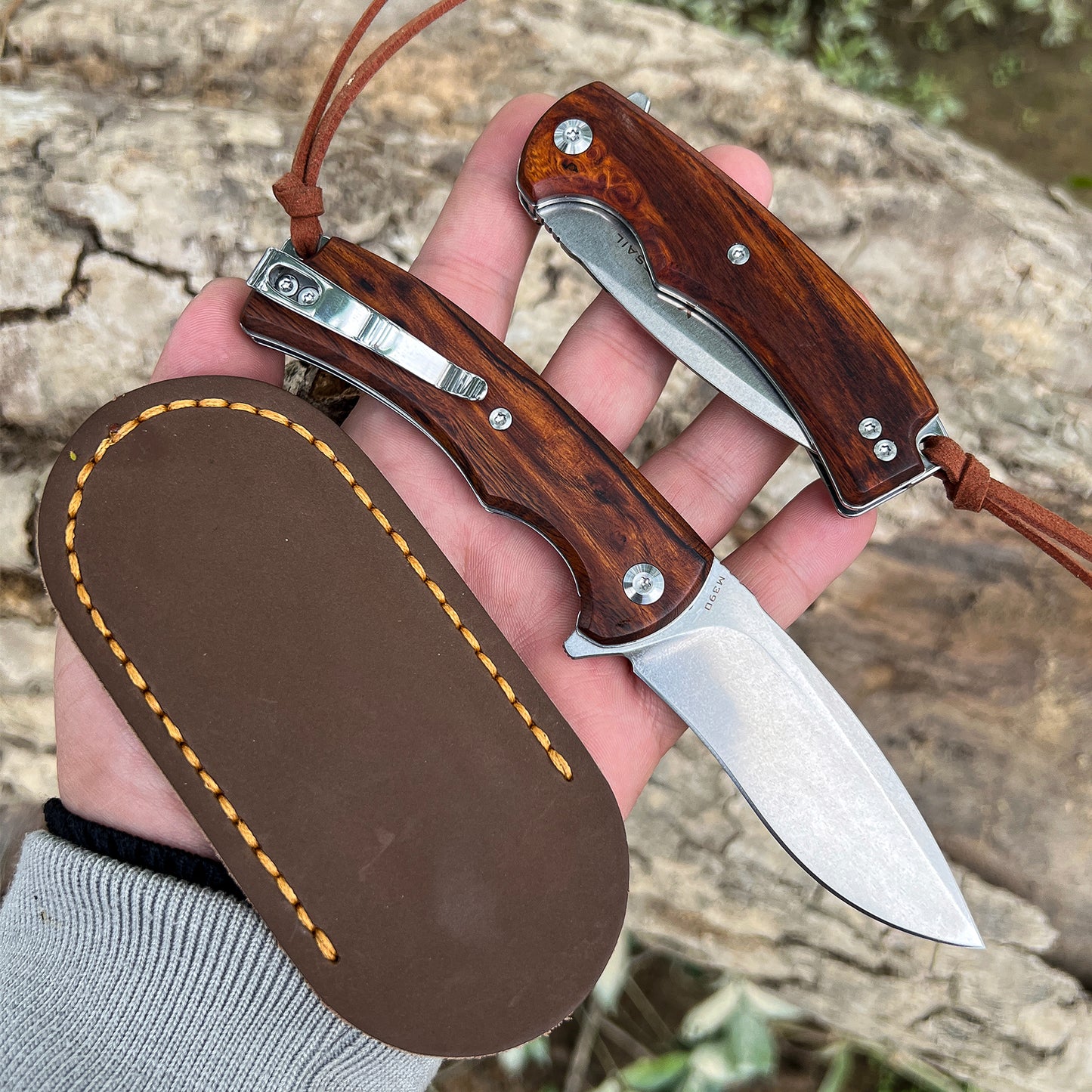 FORESAIL M390 Steel Flipper Pocket Knife