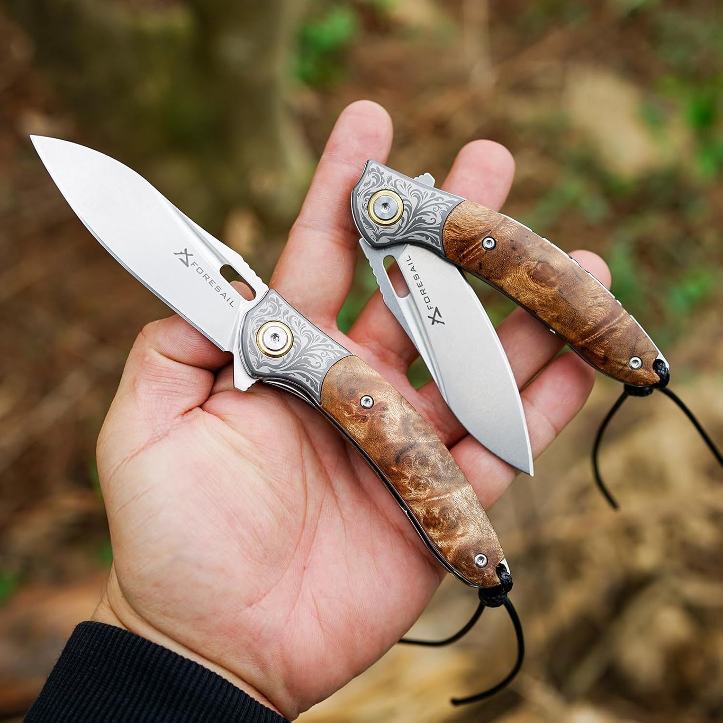 FORESAIL new M390 Steel Flipper Pocket Knife